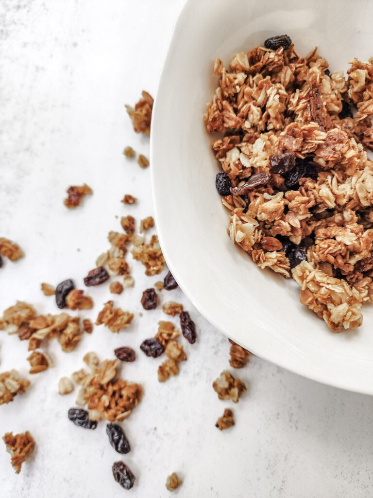 Chewy and Crunchy Granola