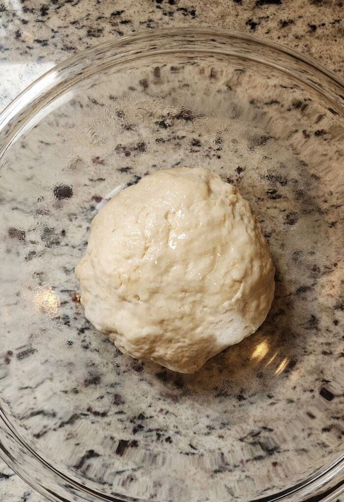 Naan bread dough