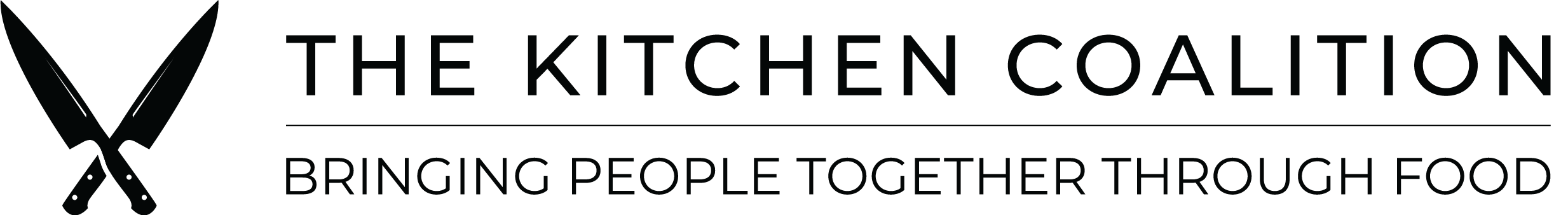 The Kitchen Coalition Full Logo - Black Transparent