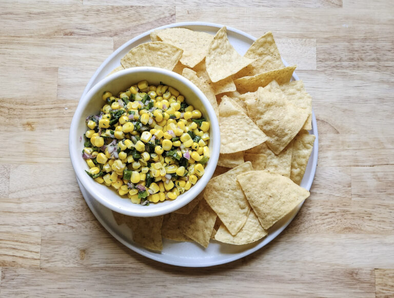 Simple corn salsa