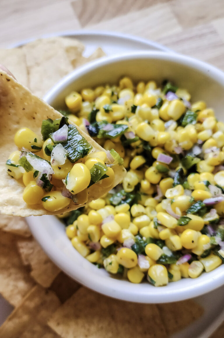 Simple corn salsa