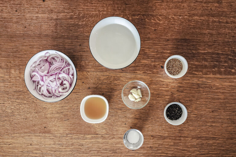 Pickled Red Onion Ingredients