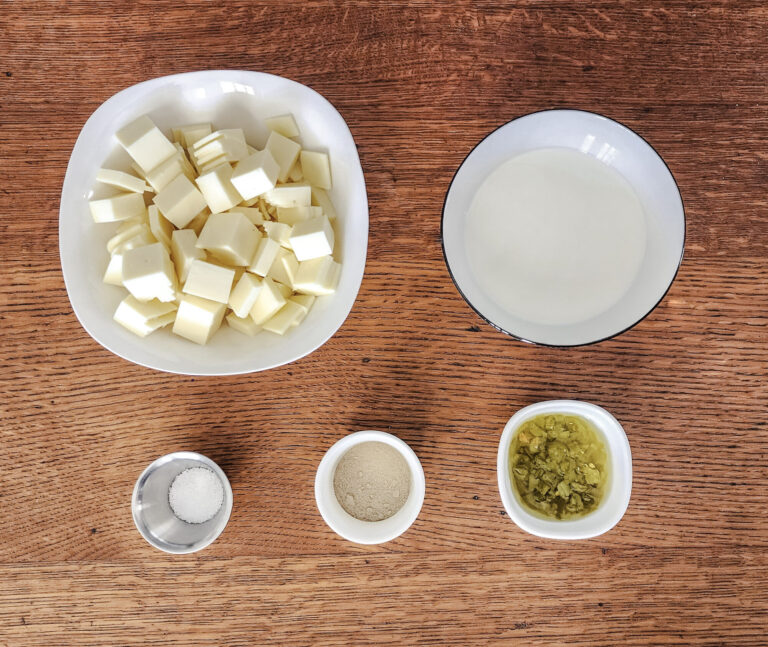 Restaurant Style Cheese Dip Ingredients