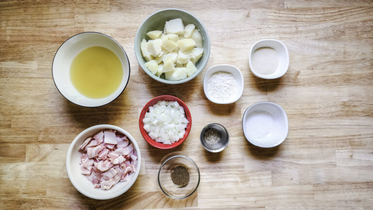 German potato salad ingredients