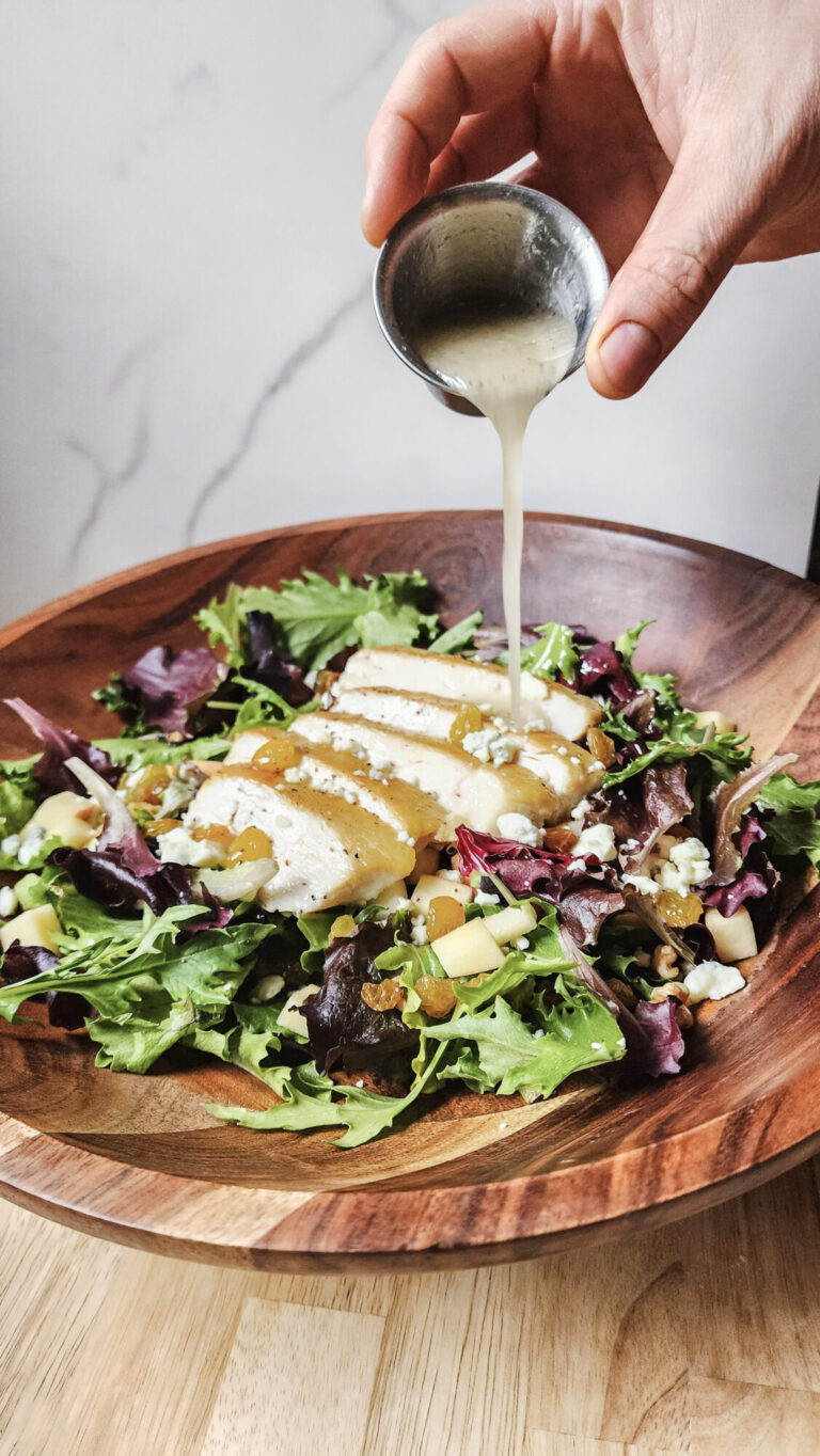 Apple Walnut Salad with Celery Seed Vinaigrette