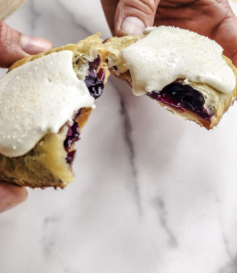 Blueberry and Lemon Poptart