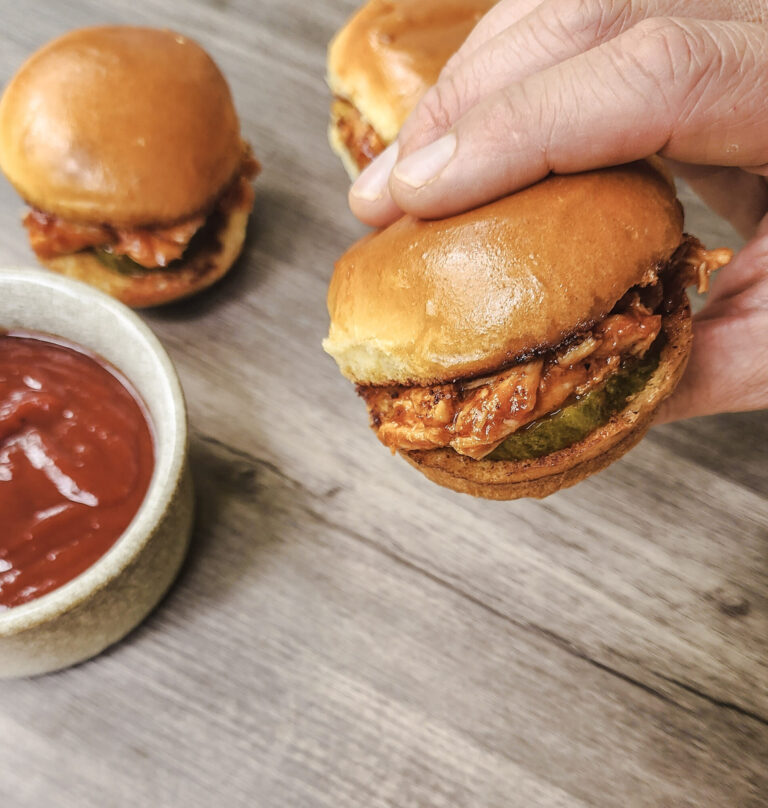 Barbecue Chicken Sliders