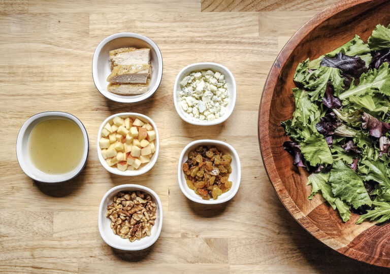 Apple Walnut Salad Ingredients