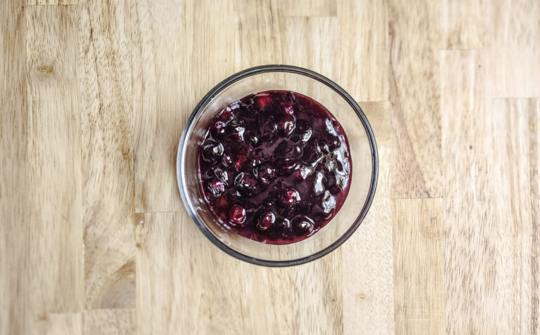 Blueberry Compote Poptart Filling