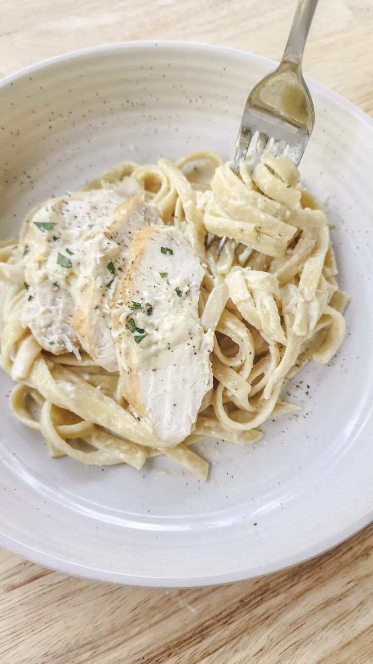 chicken fettuccine alfredo