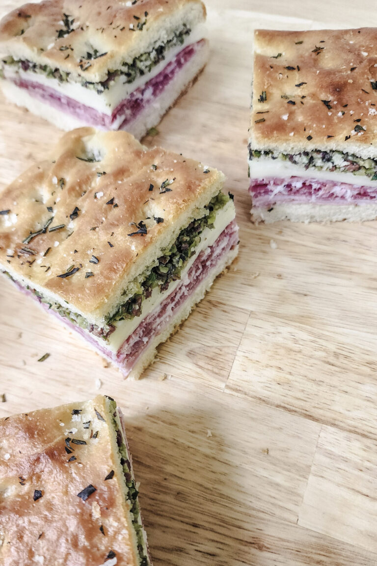 Focaccia Breakfast Sandwiches Recipe