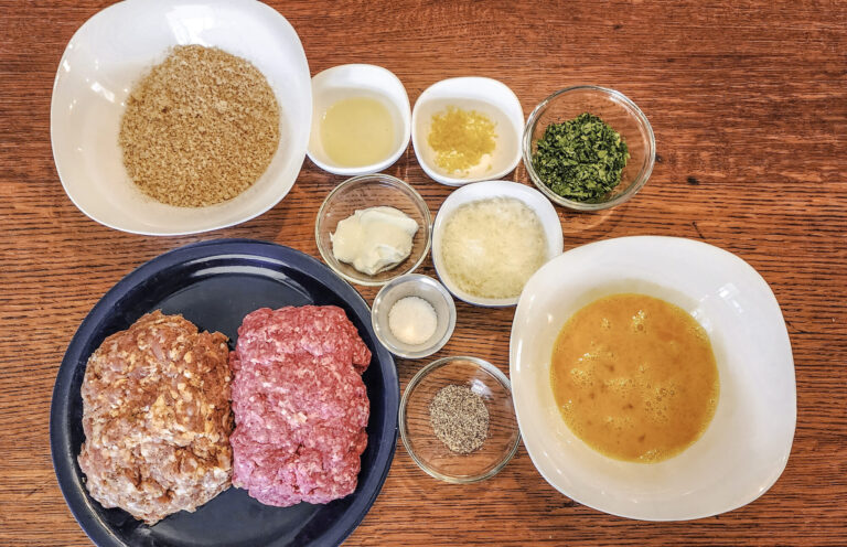 Meatball Ingredients