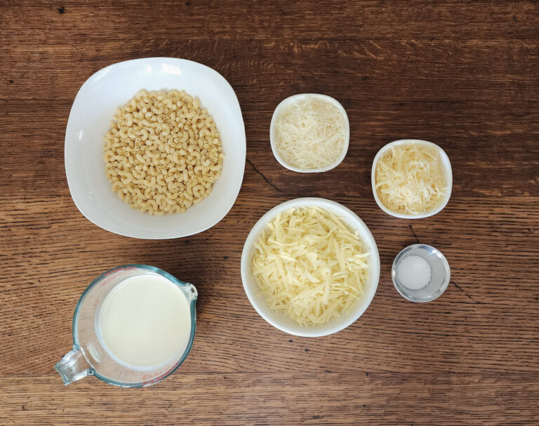 Macaroni and Cheese Ingredients