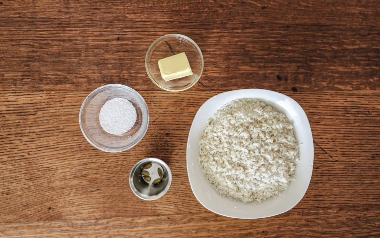 Cardamom Basmati Rice Ingredients