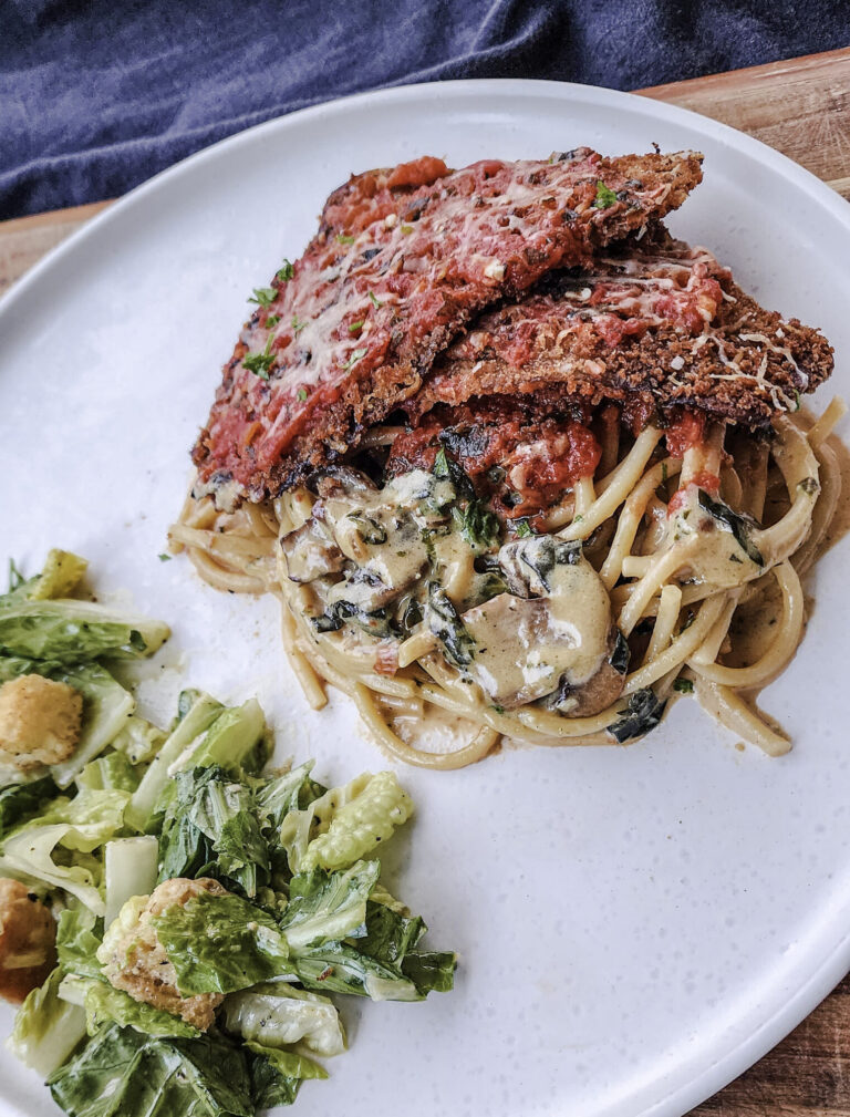 Sunday Eggplant Parmesan