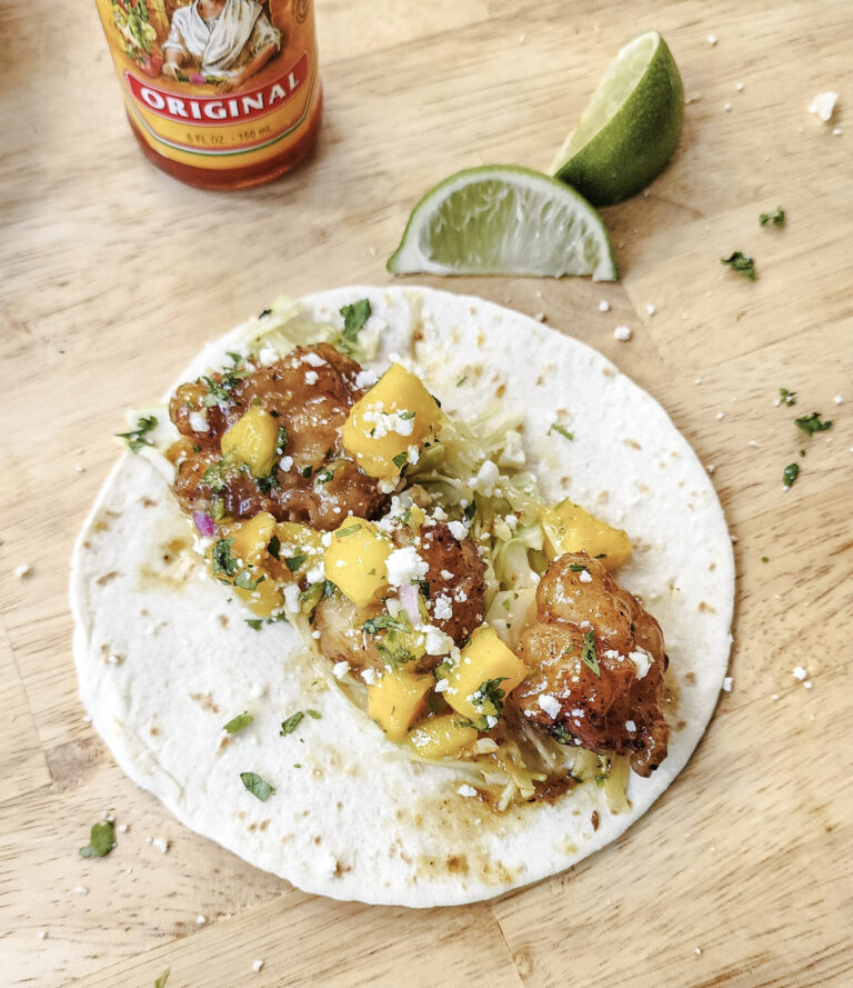 Mojo Mango Shrimp Taco