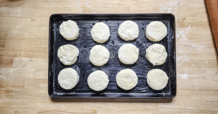 Buttermilk Biscuits ready to bake