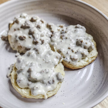 Ultimate Biscuits and Gravy