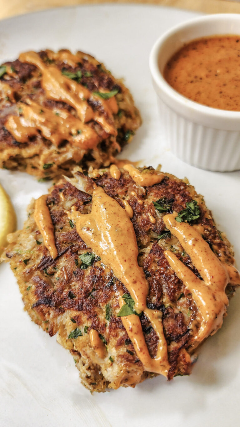 Crab cakes with Old Bay Remoulade