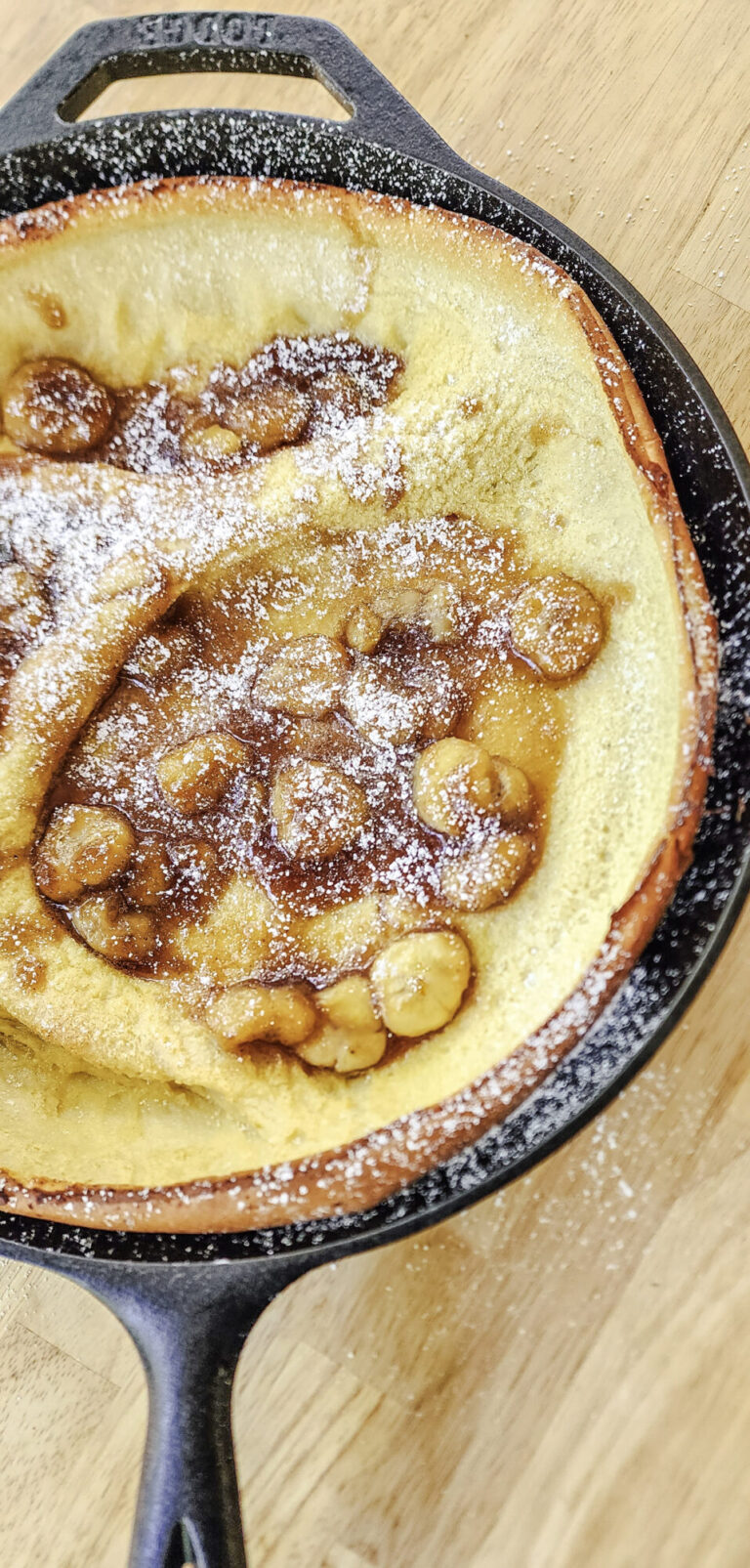 Bananas Foster Dutch Baby