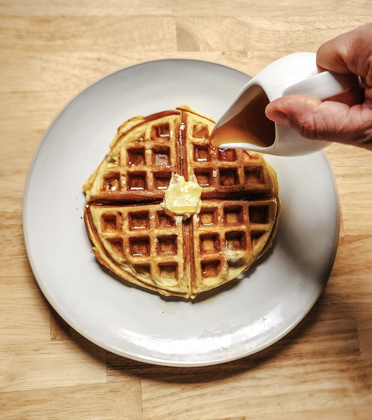 Brown Butter Waffles