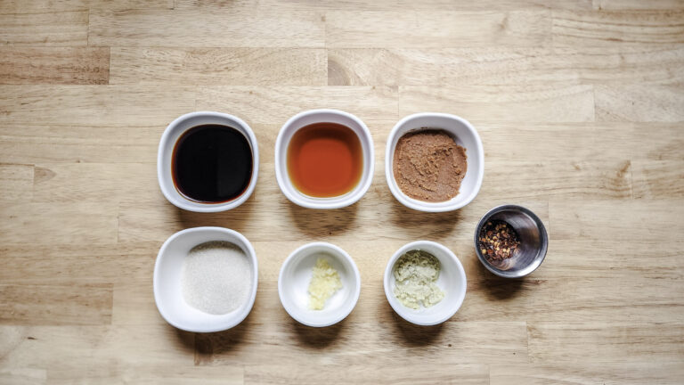 Miso Glaze Ingredients