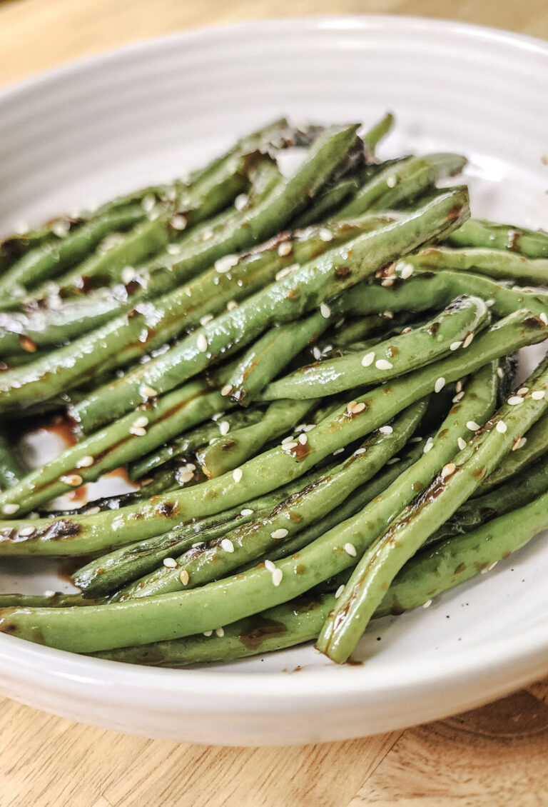 Miso Glazed Green Beans