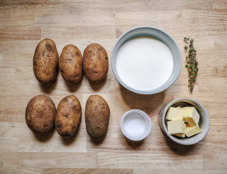 Thyme-Infused Mashed Potatoes