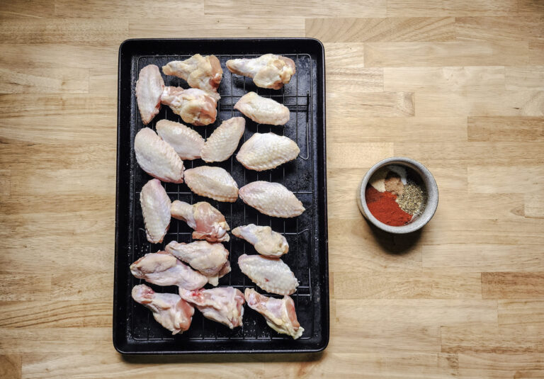 Dry Rubbed Wing Ingredients