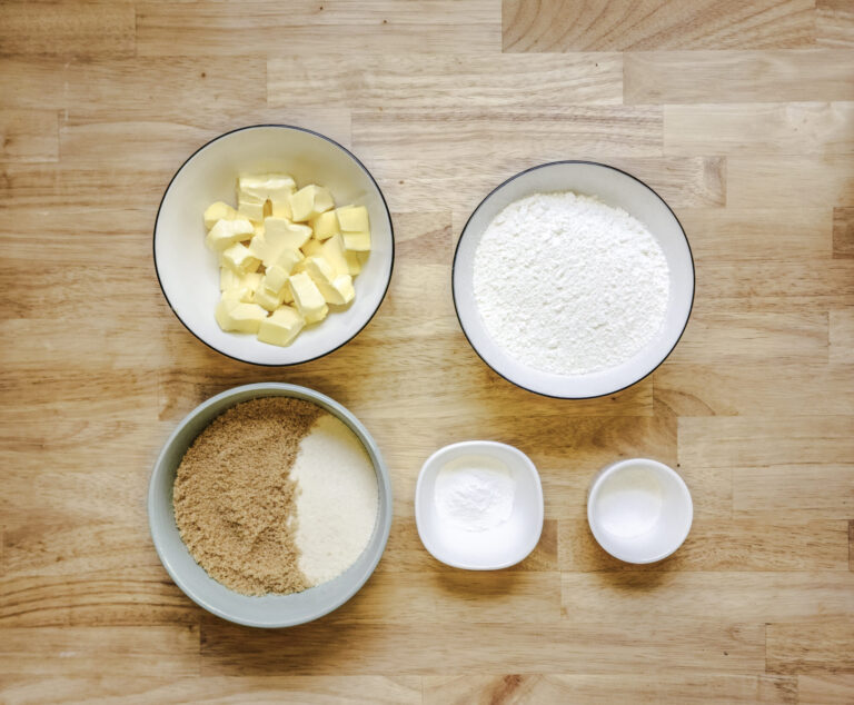 Harvest Apple Crumble Topping Ingredients