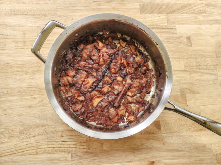 Apple Pie Filling after baking