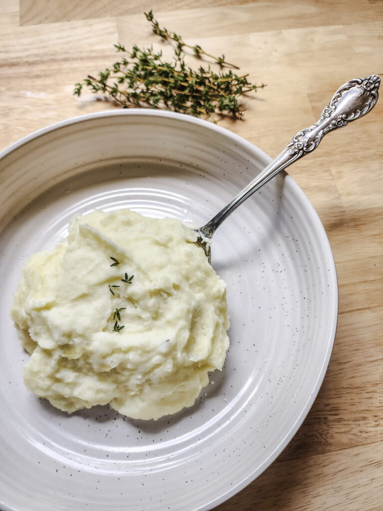 Thyme-Infused Mashed Potatoes