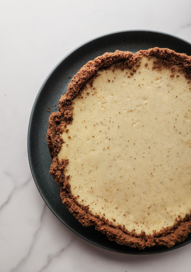 Vanilla Ginger Snap Cheesecake