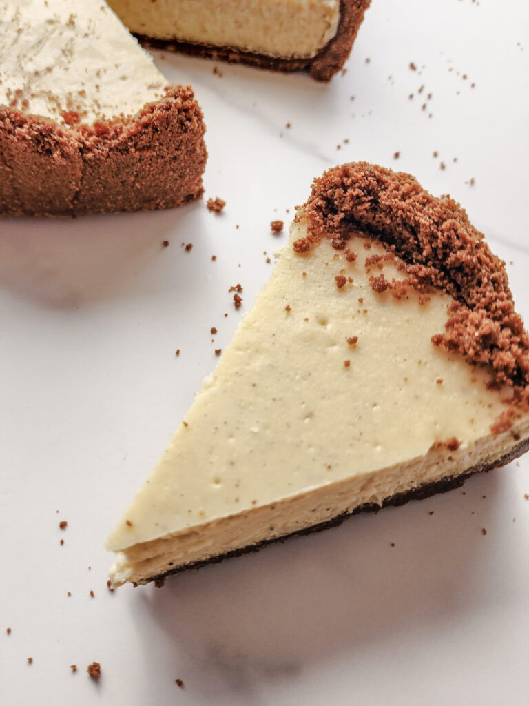 Vanilla Ginger Snap Cheesecake