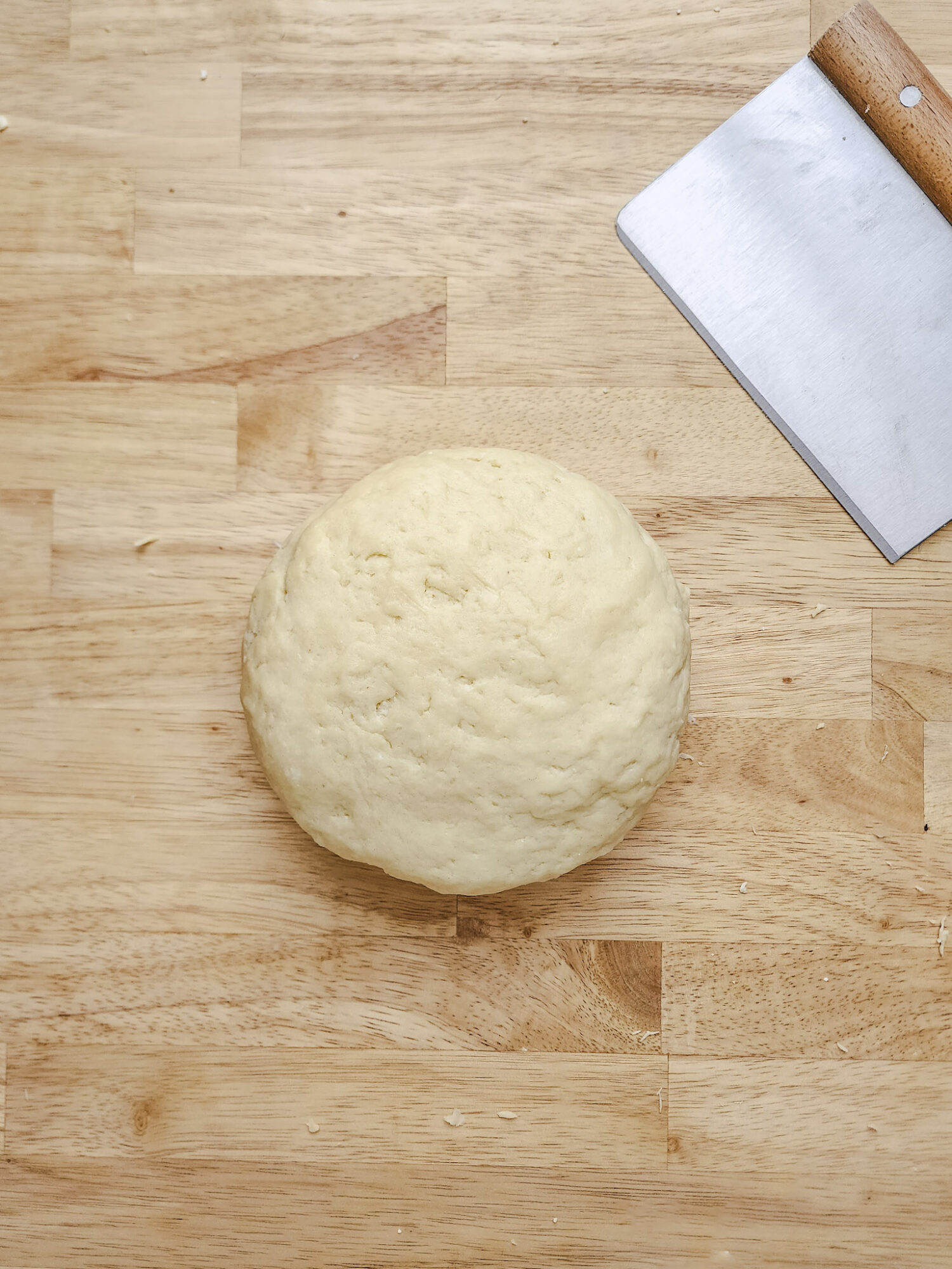 Kolaczki Dough after being combined