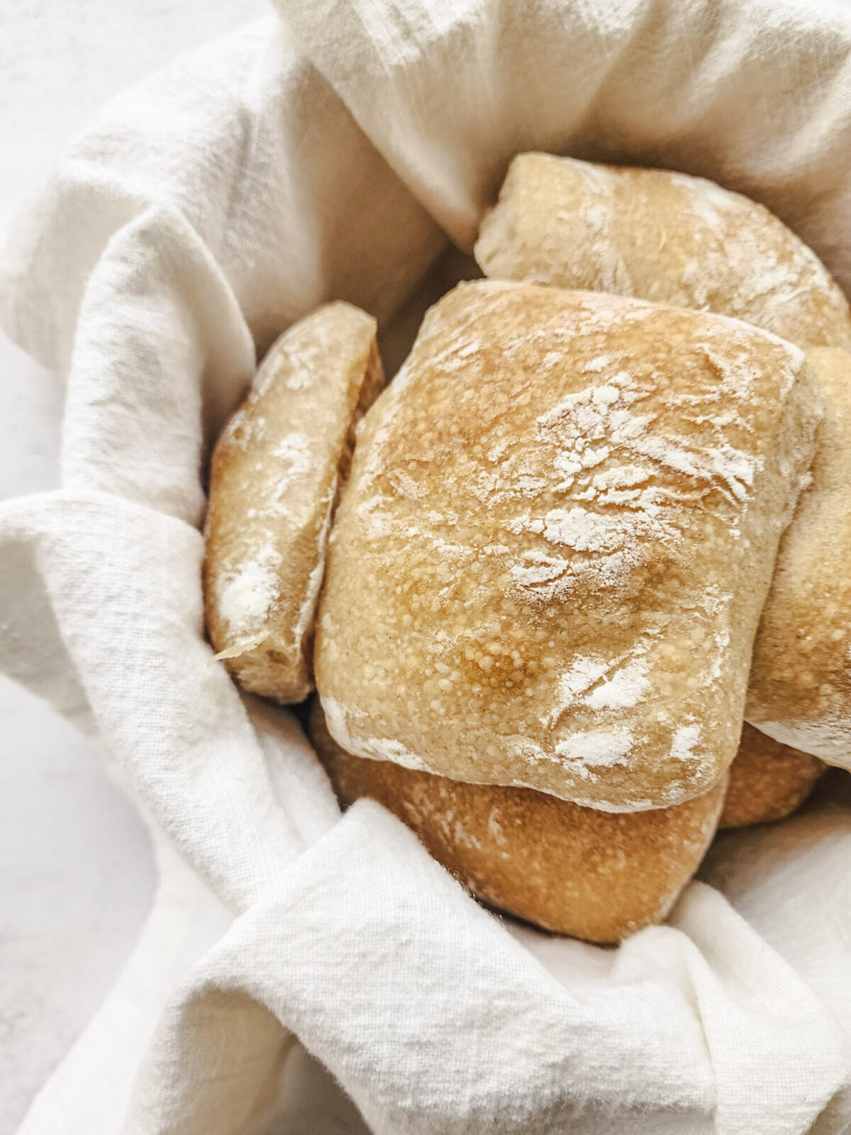 Homemade Ciabatta Rolls