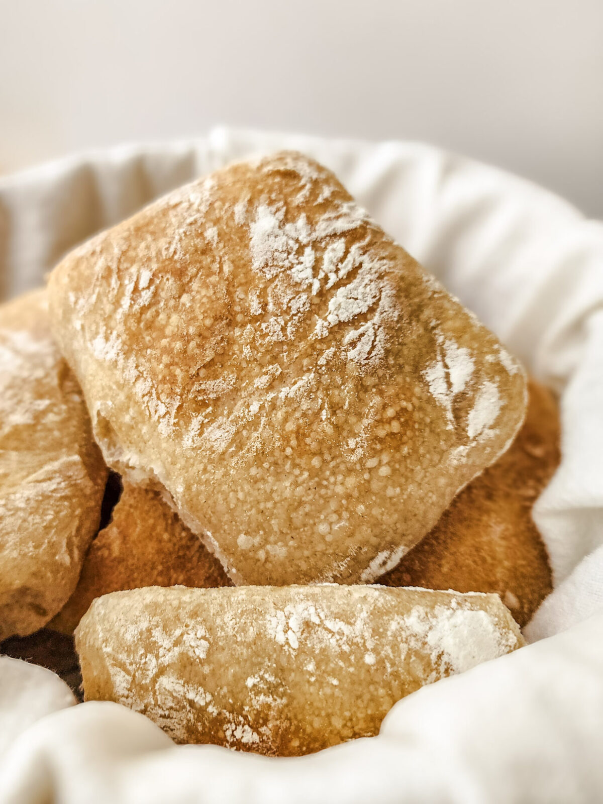 Homemade Ciabatta Rolls