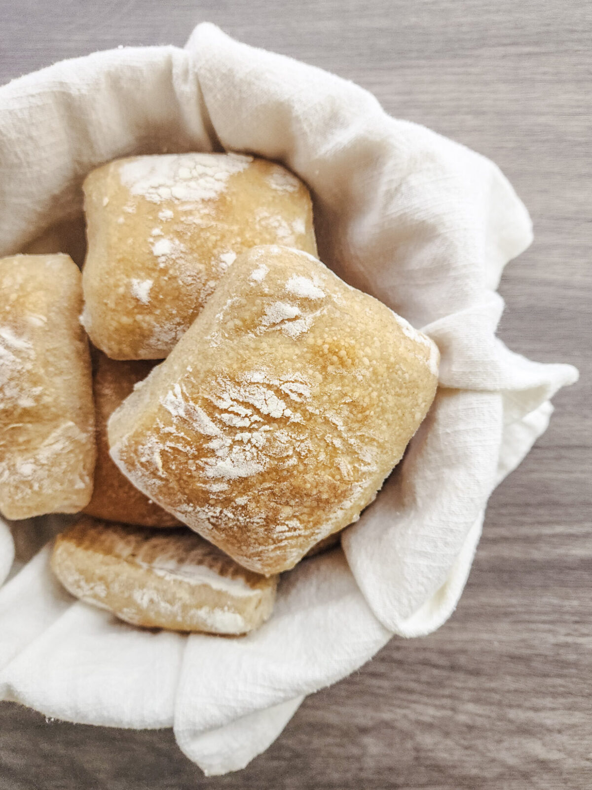 Homemade Ciabatta Rolls