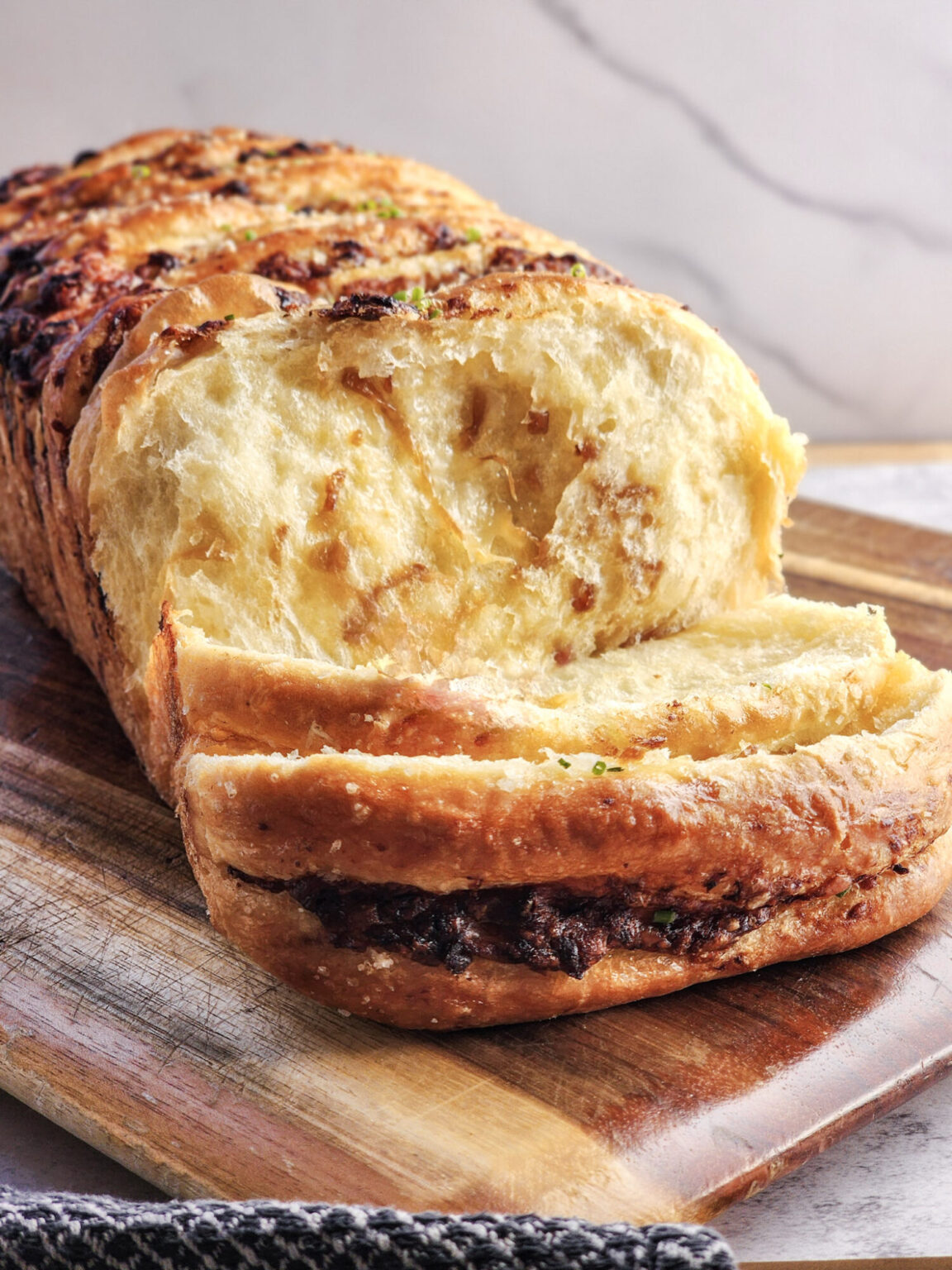 French Onion Pull Apart Bread