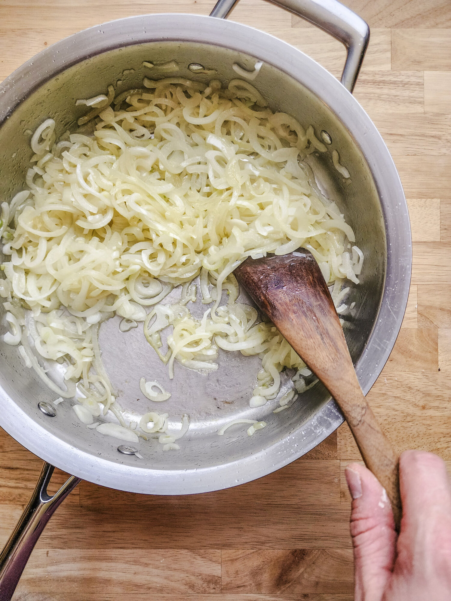 Caramelizing Onions