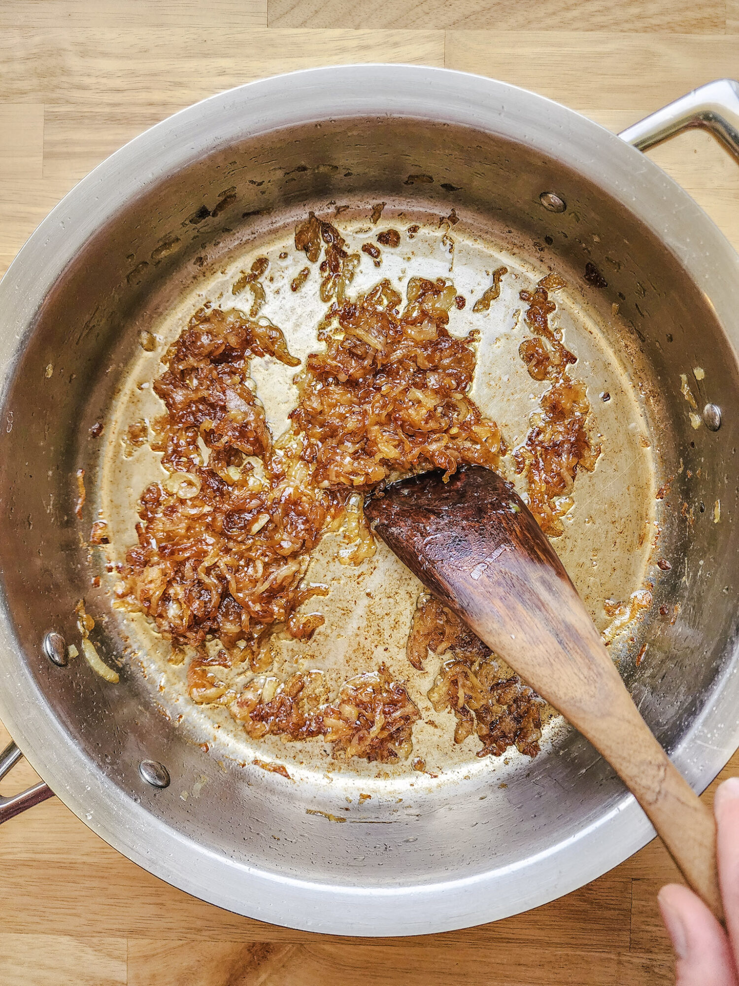 Caramelizing Onions