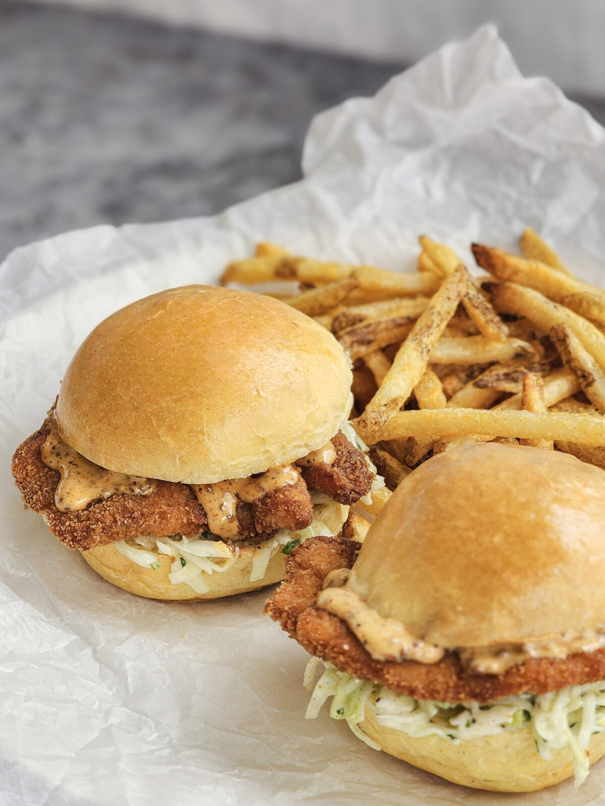 Chicken Schnitzel Sliders