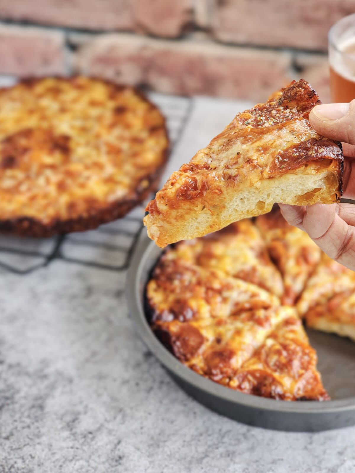 The Ultimate Homemade Pan Pizza