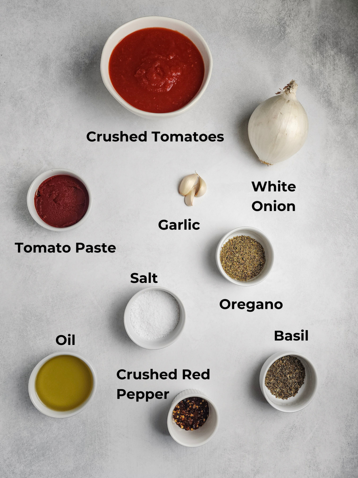 Ultimate Homemade Pan Pizza Sauce Ingredients