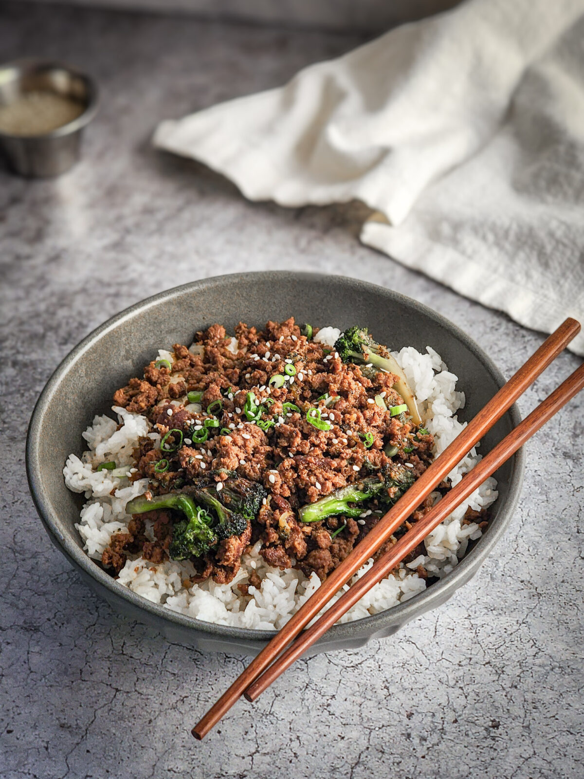 Korean Beef and Broccoli Bowls