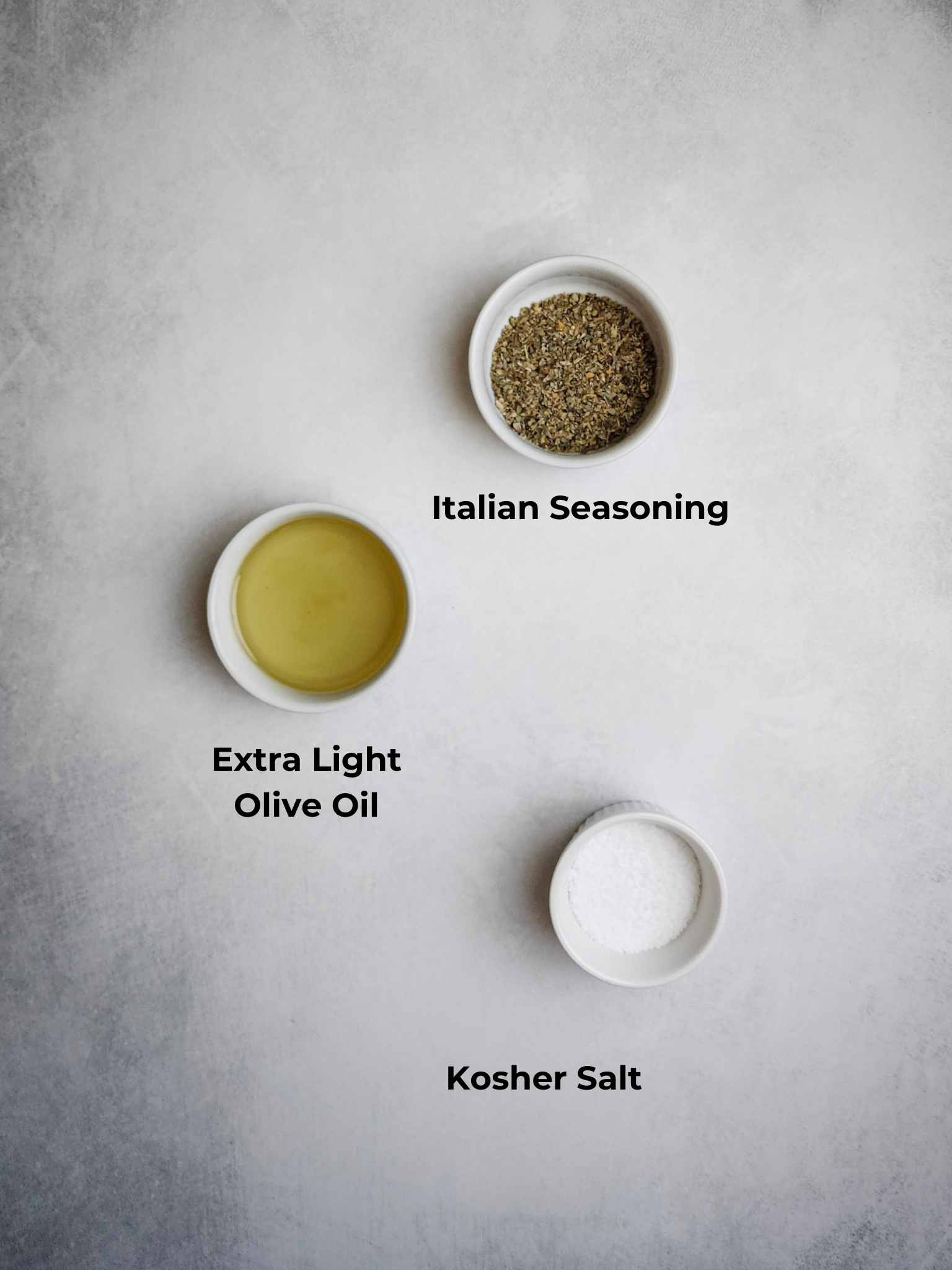 Olive Oil Sauce Ingredients