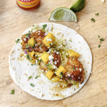 Mojo Mango Shrimp Taco