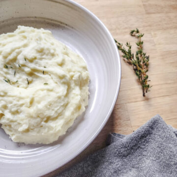 Thyme-Infused Mashed Potatoes