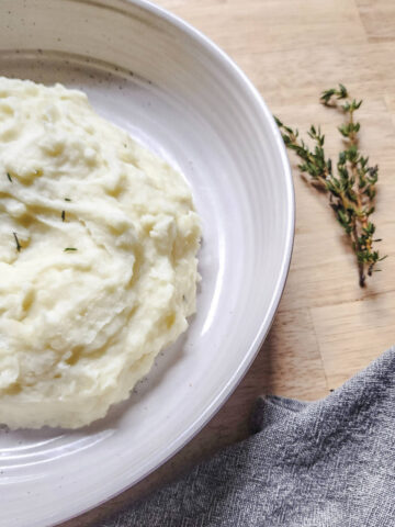 Thyme-Infused Mashed Potatoes