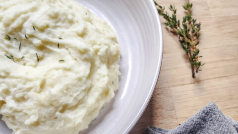 Thyme-Infused Mashed Potatoes